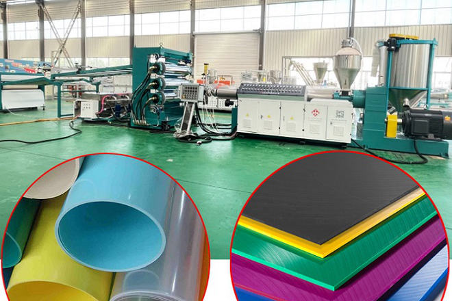 PP/PE/PS Sheet Extrusion line for Vitenam client